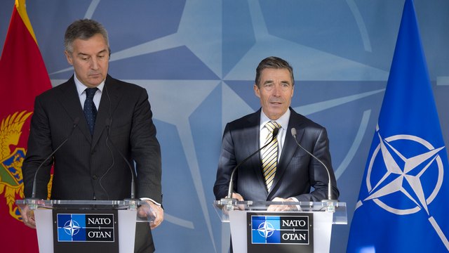 Visit to NATO by the Prime Minister of Montenegro