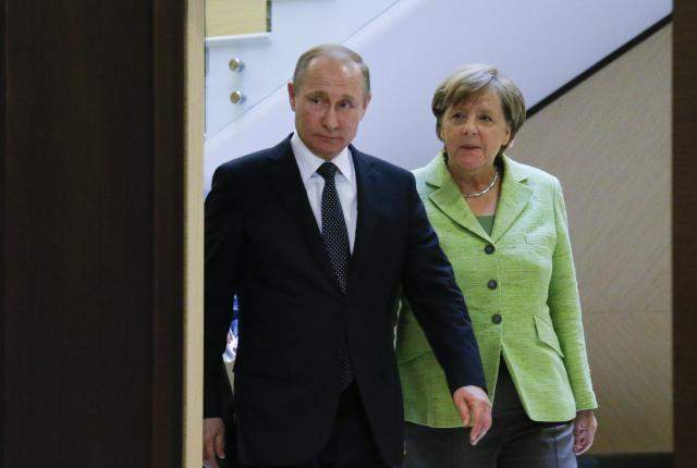 merkel i putin