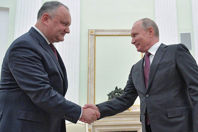 Dodon i Putin