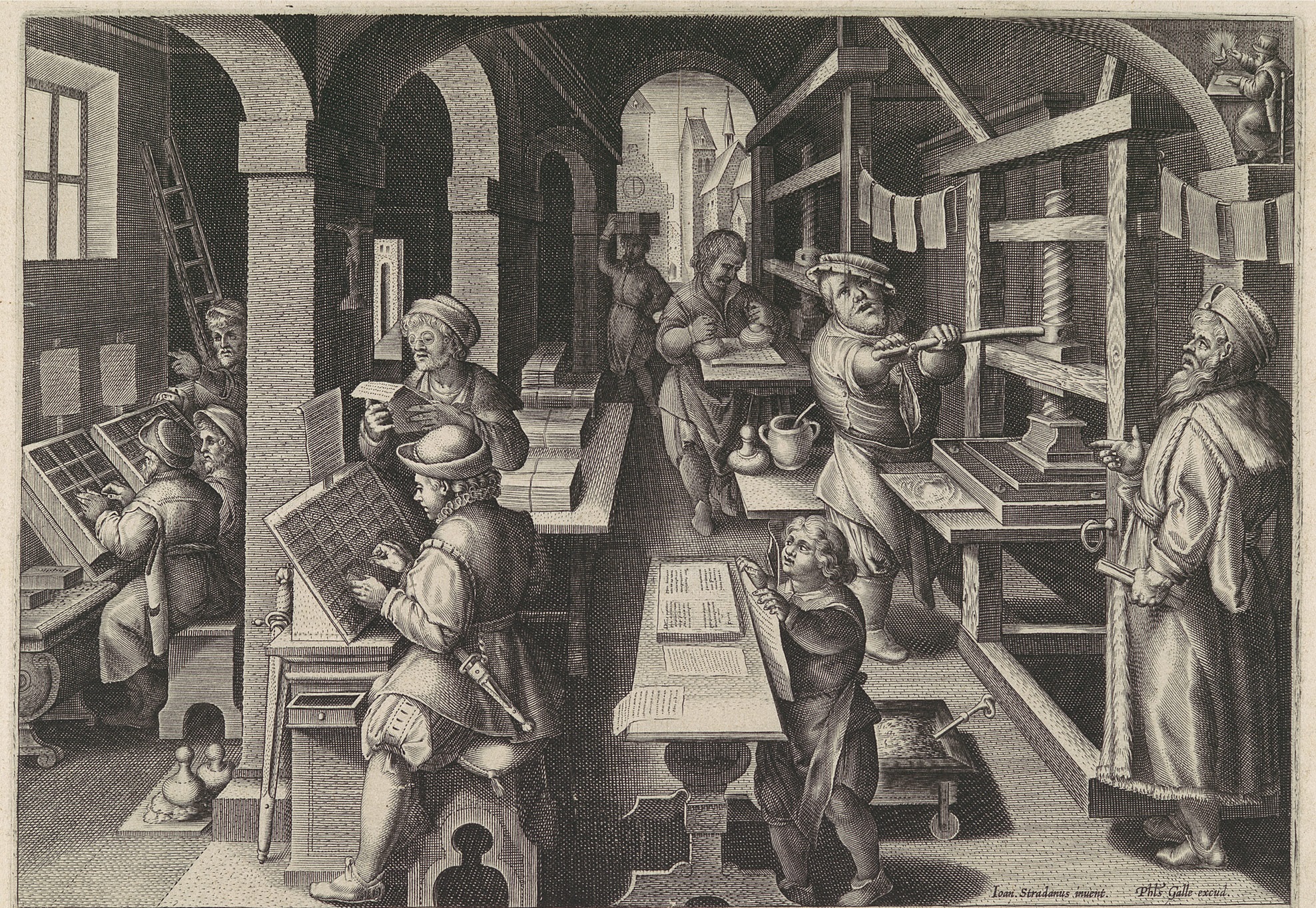 Иоганн Гутенберг печатный станок 15 век