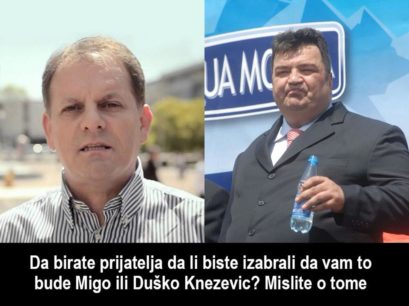 Migo i Knežević, prijatelji