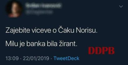 Milo, Čak Noris