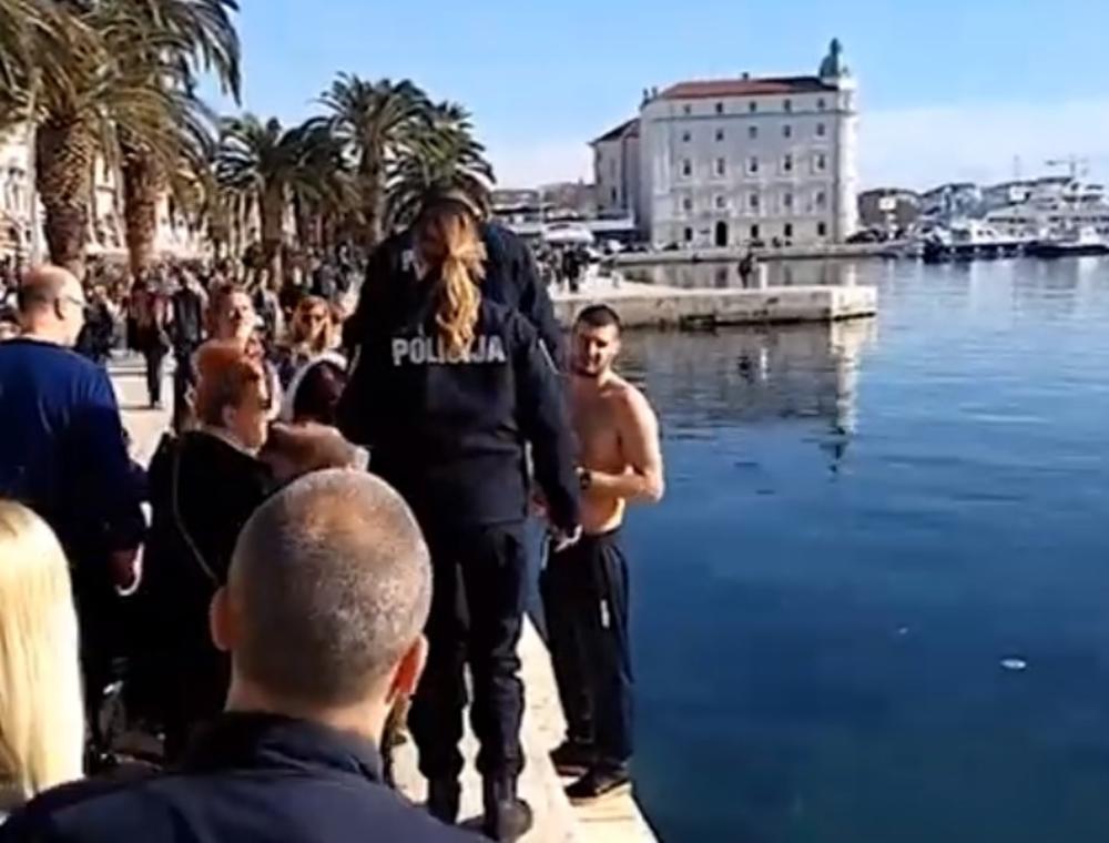 napad na vaterpoliste, Split