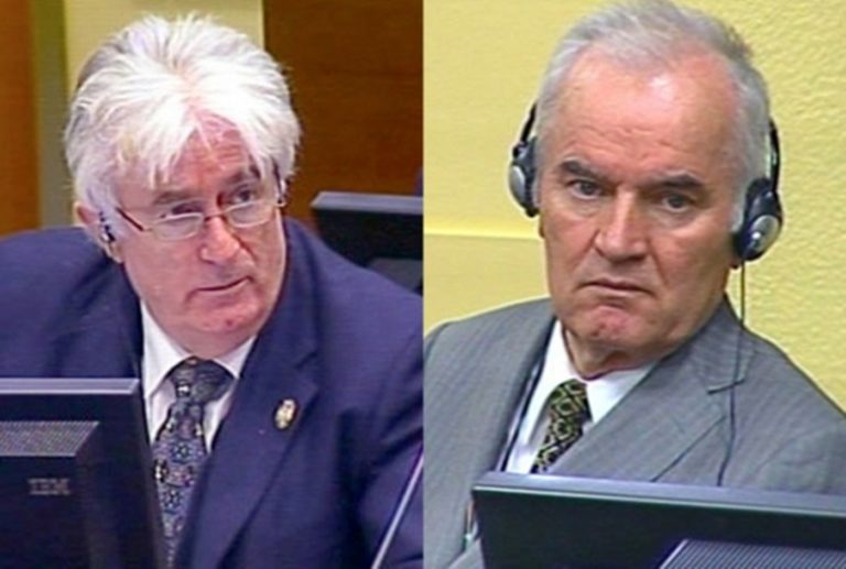 Karadžić i Mladić, Hag