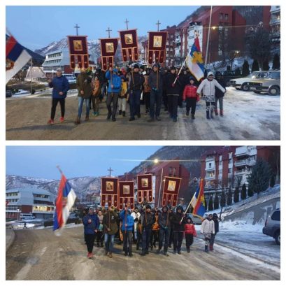 Литије широм Црне Горе: Молитвом, иконом и достојанством народ брани светиње! (фото, видео)