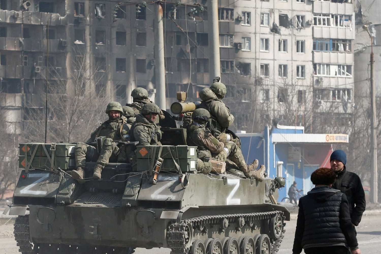 Фото в поддержку российских военных на украине